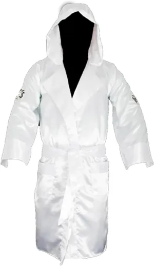 CLETO REYES Satin Boxing Robe with Hood for Men and Women, Adult Unisex Competition Uniform Apparel Clothes