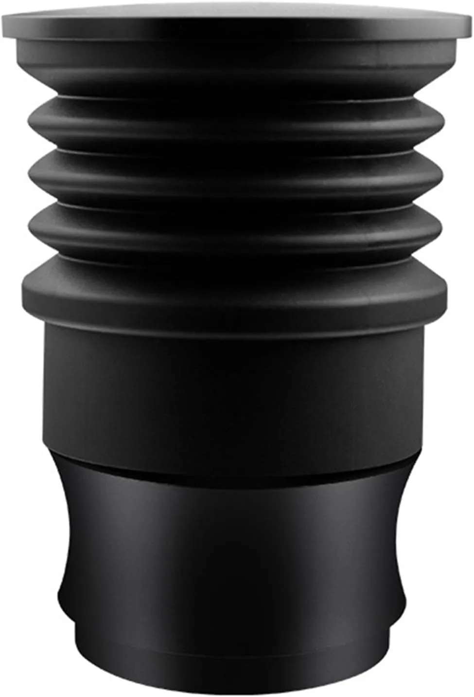 Coffee Grinder Accessory Blow Bin for M-AZZER Mini, Single Dose Hopper with Blowing Ability, Aluminum Alloy Silicone Construction with Space-Saving Compact Design,Easy to Use