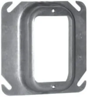 Cooper Crouse-Hinds 1"raised One Device Steel Square Cover