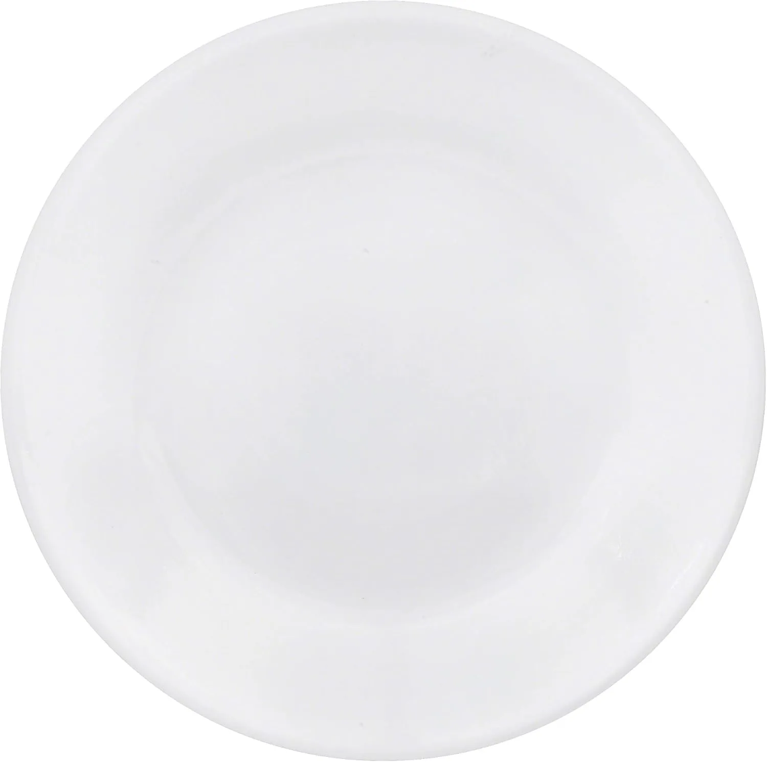 Corelle Vitrelle 6-Piece Salad Appetizer Plate Set, Triple Layer Glass and Chip Resistant, 6-3/4-Inch Lightweight Round Plates, Winter Frost White