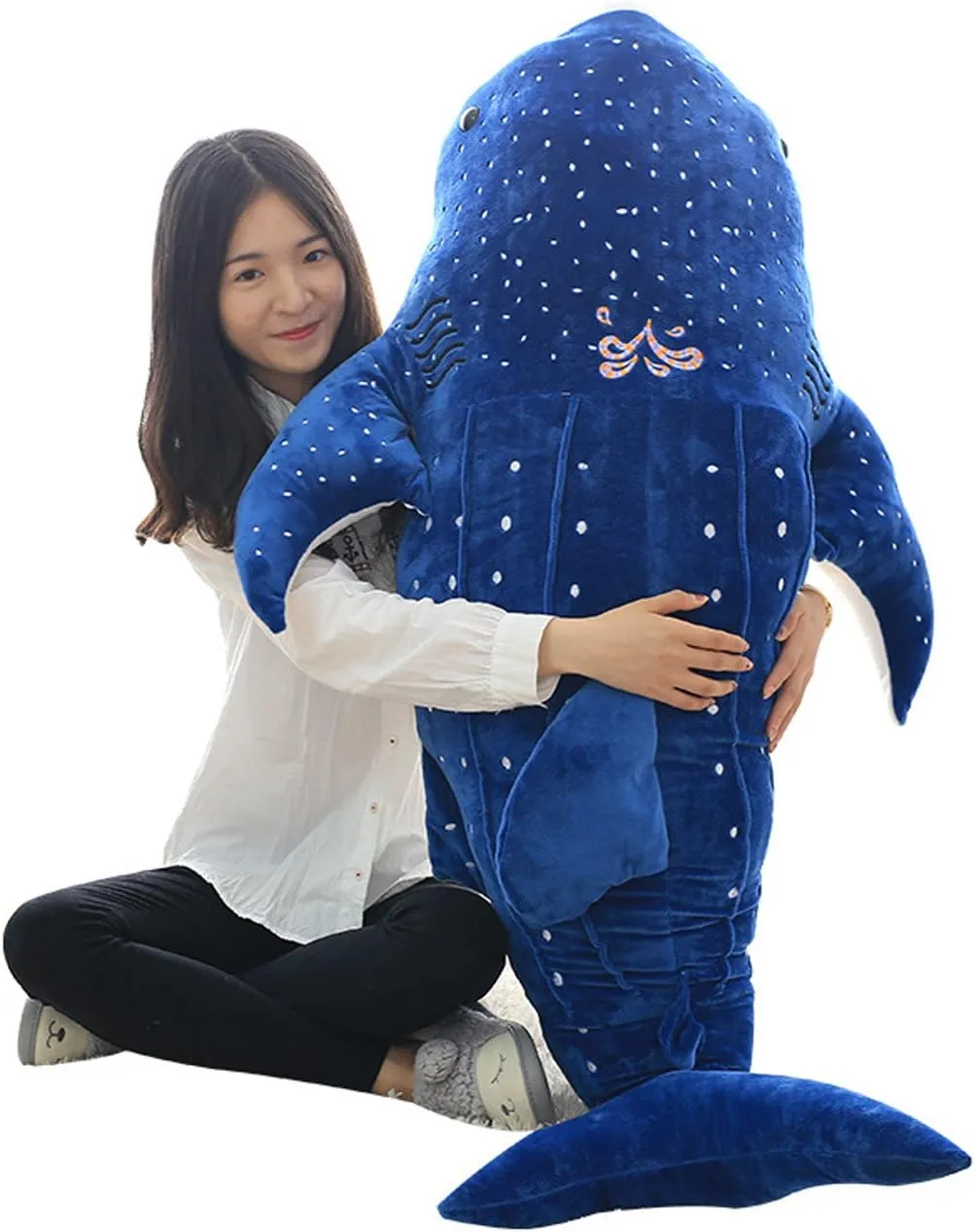 Creative Whale Shark Pillow Plush Doll Nap Pillow
