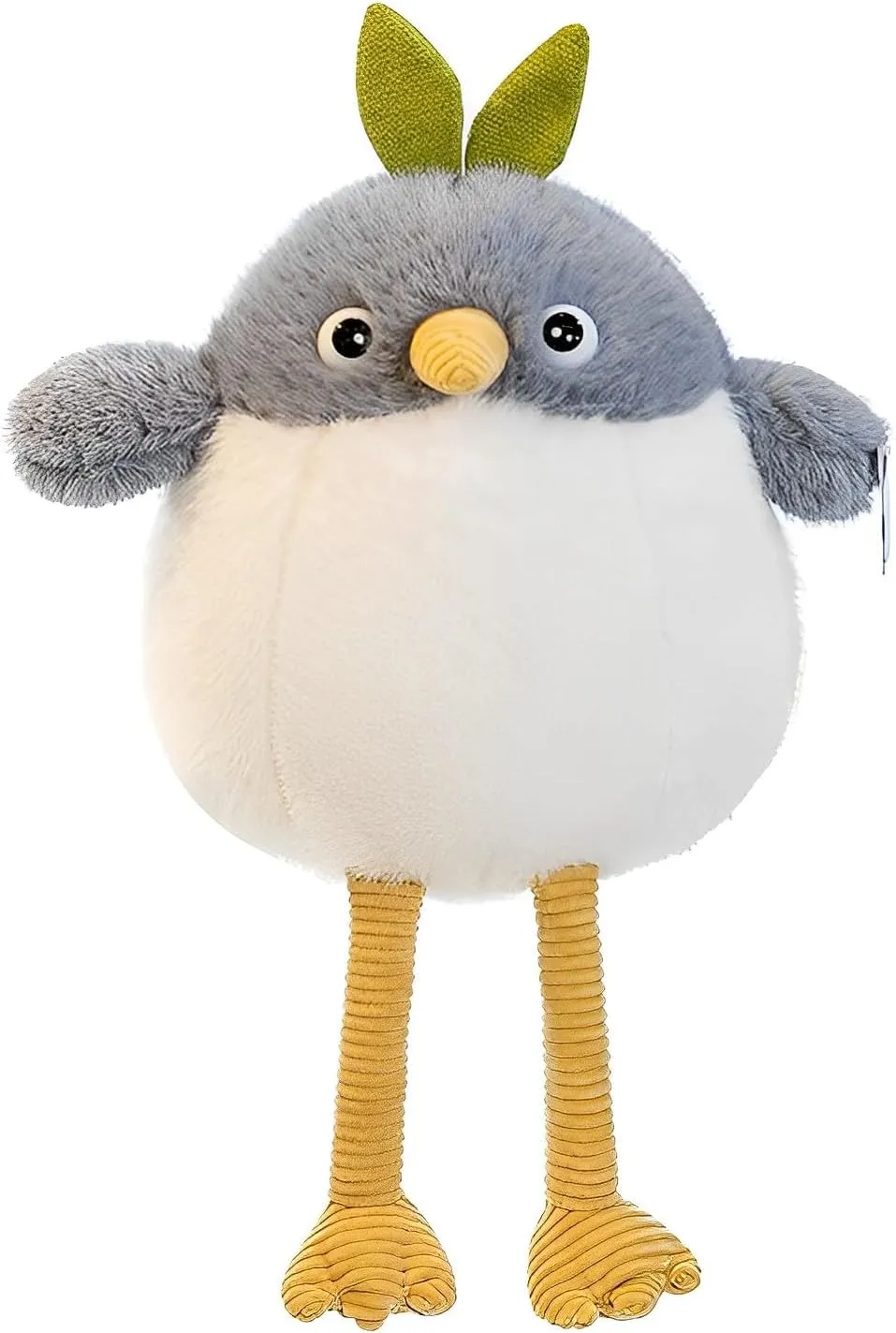 Cute Bird Stuffed Animal Plush Doll Toys,Adorable Companions, Soft Plushie Birthday Gifts for Kids Girls Boys (Grey,27 inch)