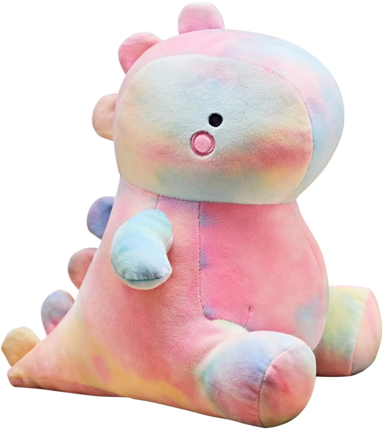 Cute Dinosaur Plush Toys, Fat Dinosaur Stuffed Animals Toys Dolls, Soft Plush Stuffed Animal Dino Plushie, Birthday Gifts for Kids Girls Boys Colorful 20 inch