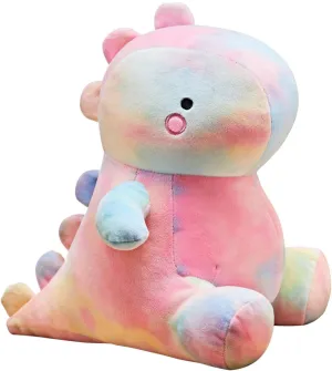 Cute Dinosaur Plush Toys, Fat Dinosaur Stuffed Animals Toys Dolls, Soft Plush Stuffed Animal Dino Plushie, Birthday Gifts for Kids Girls Boys Colorful 20 inch