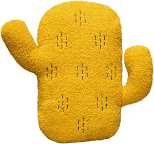 Cute Fluffy Cactus Plush Pillow Soft Decorative Throw Cushion for Sofa Bed Car Creative Cactus Shaped Stuffed Fun Present for Home Decor