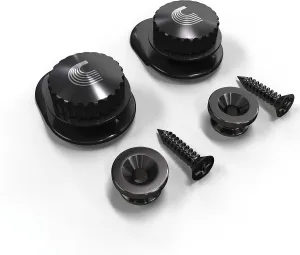 D'Addario Accessories Universal Strap Lock System, Black
