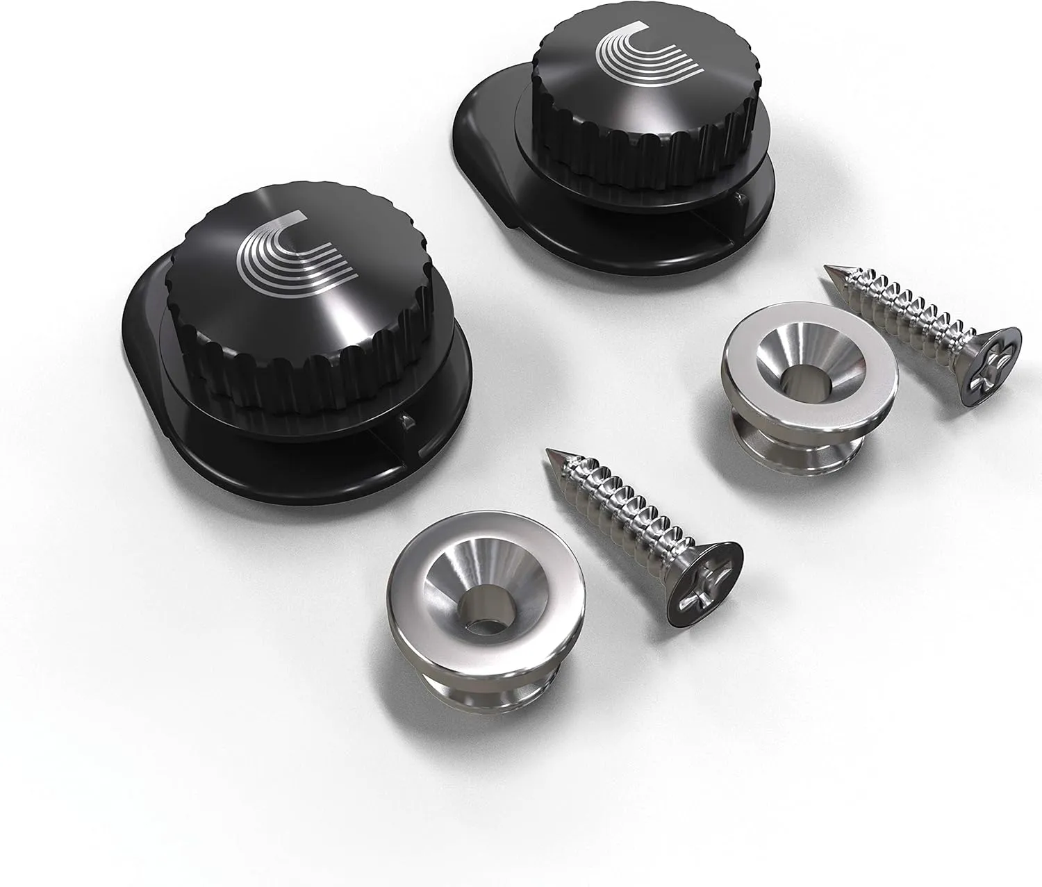 D'Addario Accessories Universal Strap Lock System, Nickel
