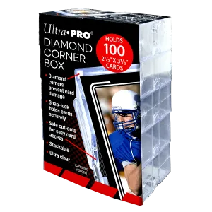 Diamond Corner 100  Card Storage Boxes (10ct)