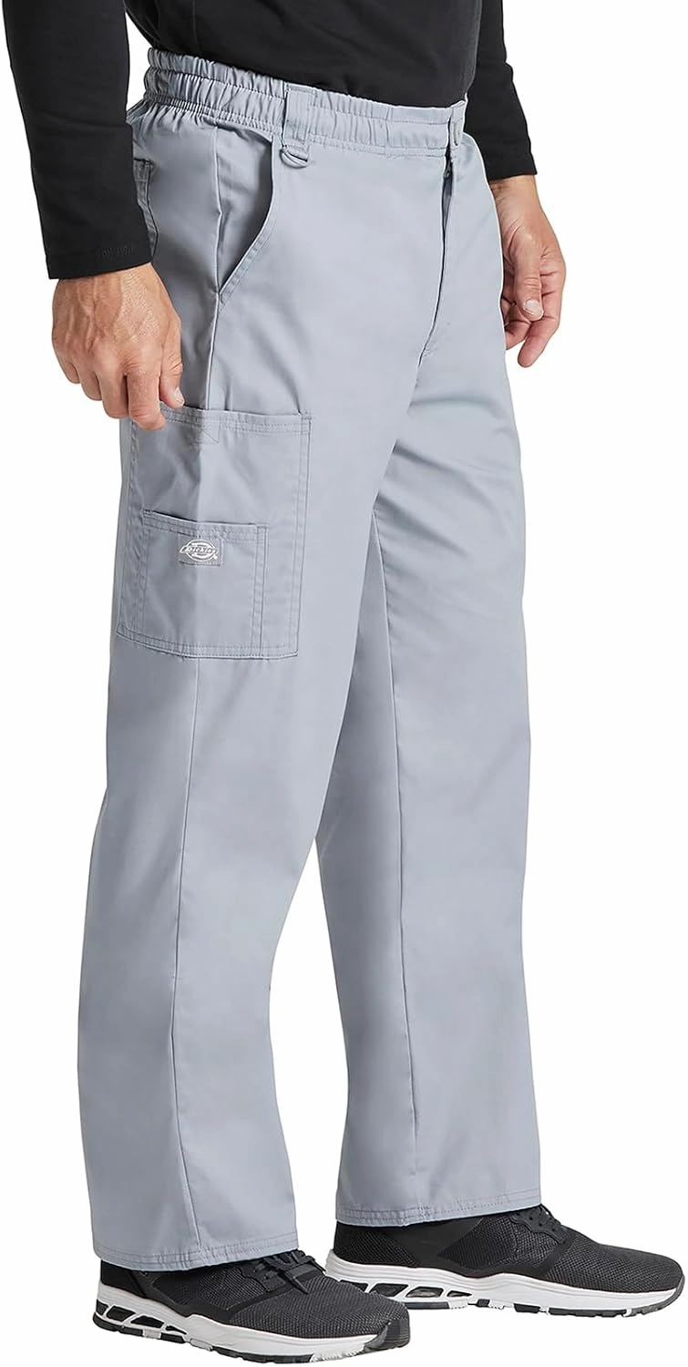 Dickies Men's Pull-On Pant with 7 Pockets Elastic Waistband with Button Closure 81006