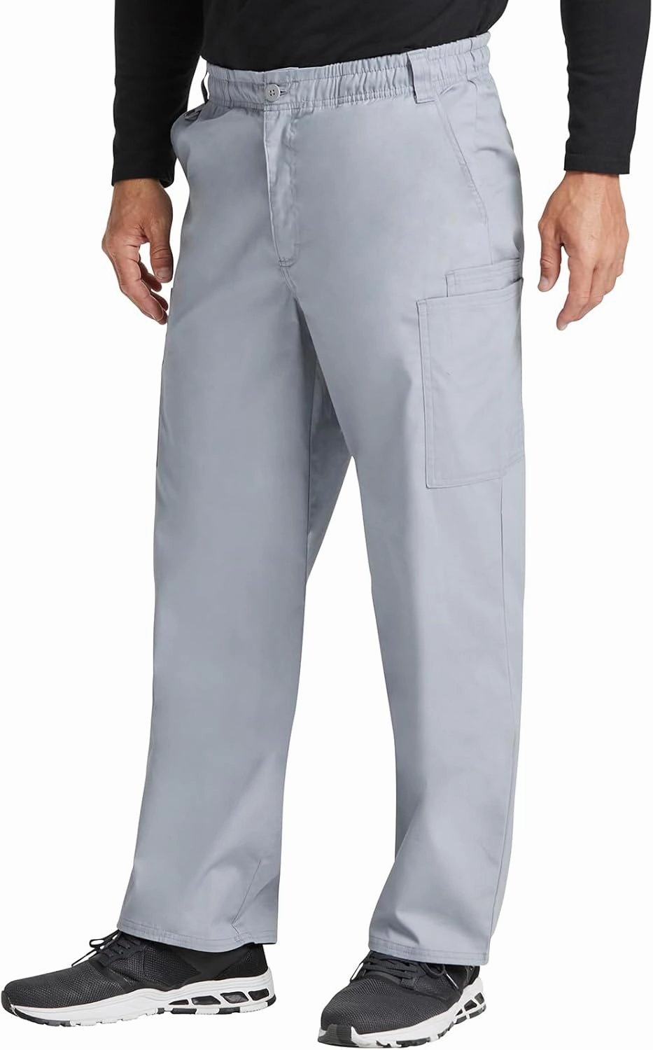 Dickies Men's Pull-On Pant with 7 Pockets Elastic Waistband with Button Closure 81006