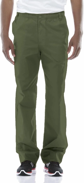 Dickies Men's Pull-On Pant with 7 Pockets Elastic Waistband with Button Closure 81006