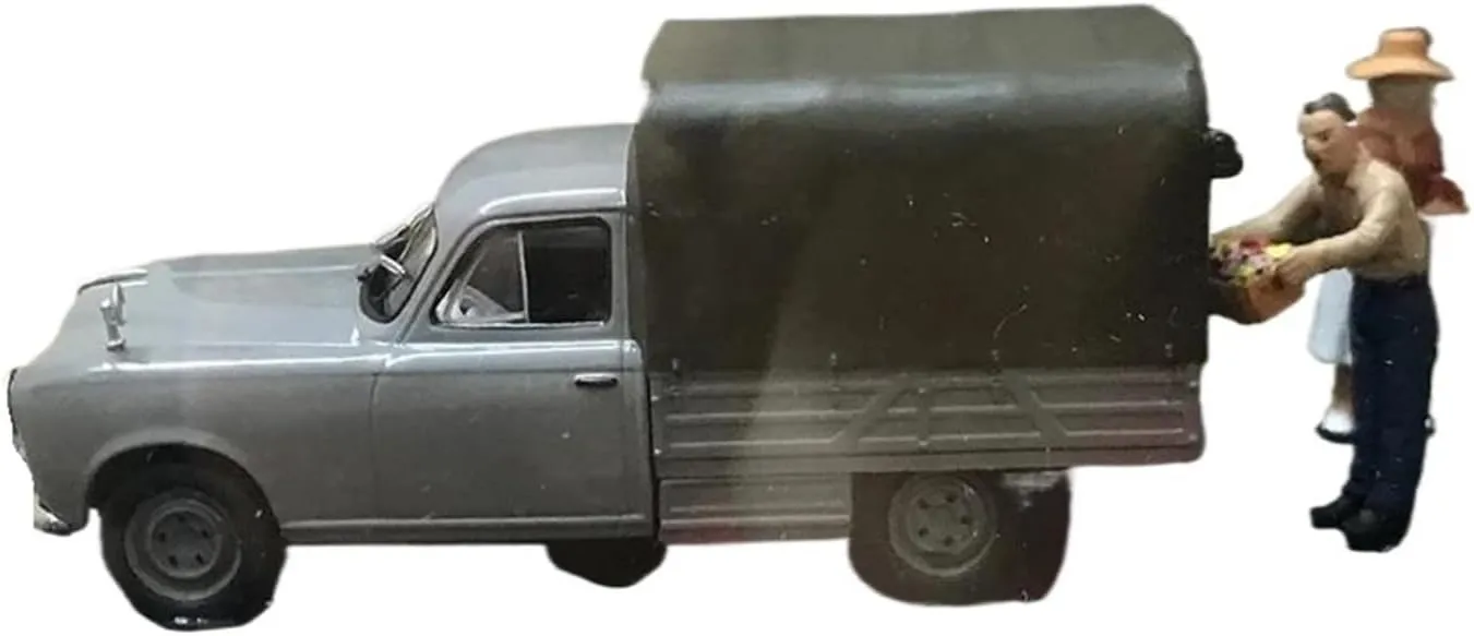 Die Cast Vehicle 1:43 for Peuge 403 Pickup Die-Casting Alloy Static Car Model Home Decoration Garage Scene Static Car Model Mini Cars Replica