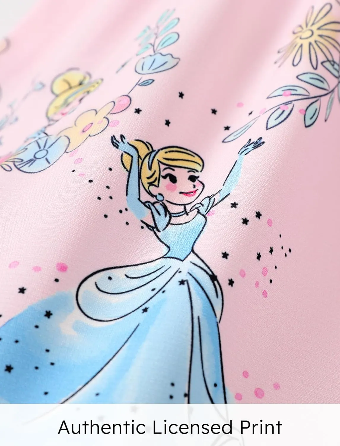 Disney Princess Frozen Elsa Minnie Mouse Toddler Girl Dress Bow Strap Smocked Summer Outfit Birthday Party Clothes 2-6 Years