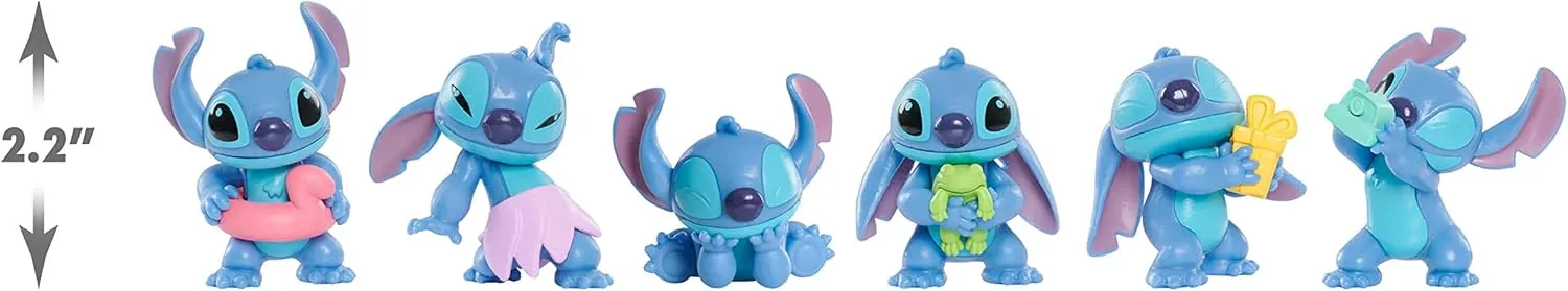 Disney Stitch Surprise Eggs Easter Basket, Officially Licensed Kids Toys for Ages 3 Up by Just Play