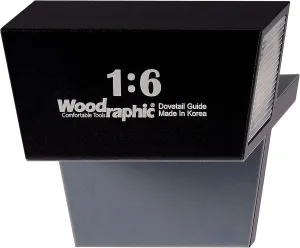 Dovetail Saw Guide – 1:6 Angle for Soft Wood – Magnetic CNC Aluminum Joinery Tool for Hand-Cut Precision, Woodworking Layout, and Marking Accuracy