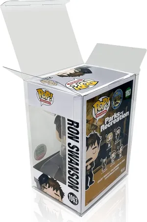 EcoTEK Protectors, 20-Pack Protective Cases Fits 4" Display Figures – 0.50mm Scratch-Resistant, Strong, Crystal Clear Acid-Safe Display Case for Action Figures, Toys, and Collectibles