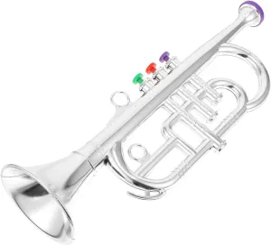 ERINGOGO 1pc Imitation Trumpet Toy for Boys and Girls Stage Musical Instrument Model Safe Material Fun Early Learning Tool for Performance and Music Education