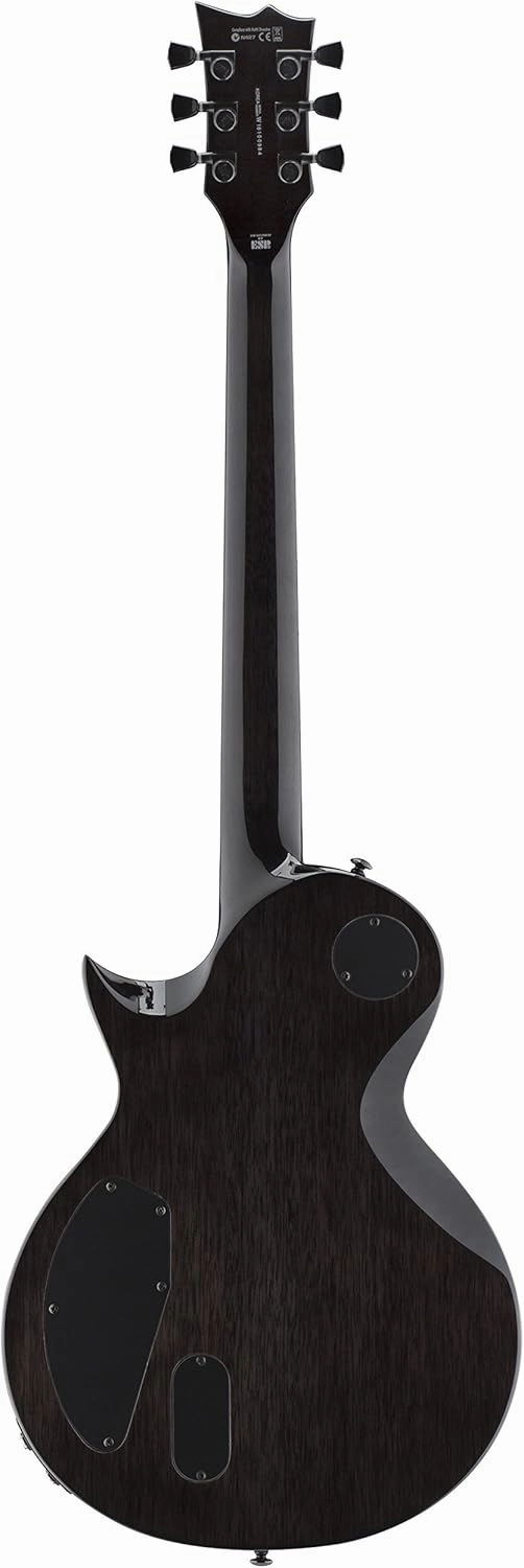 ESP LTD EC-1000 Piezo Electric Guitar, See Thru Black