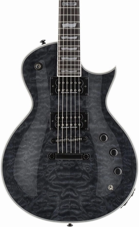 ESP LTD EC-1000 Piezo Electric Guitar, See Thru Black
