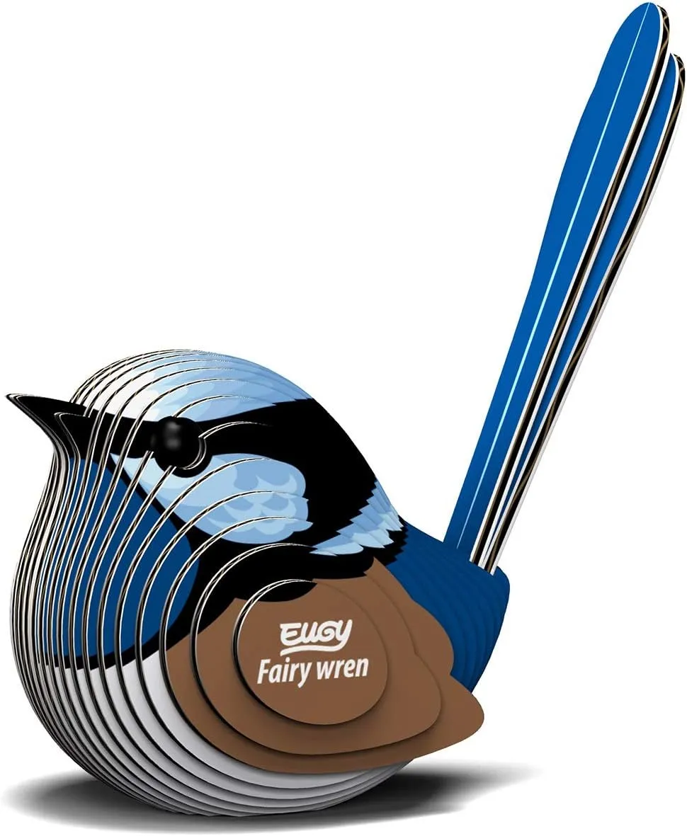Eugy Fairy Wren 3D Model