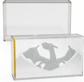 EVORETRO Acrylic Case Display for Pokemon TCG Ultra-Premium Collection Charizard Pack of 1