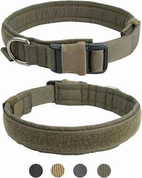 EXCELLENT ELITE SPANKER Puppy Dog Collar Nylon Adjustable Dog Collar for Small Dogs Pet Soft Padded Dog Collar