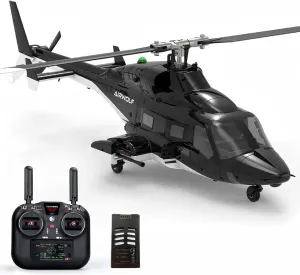 F02S RC Helicopter, 1/36 Scale 8CH Brushless Motor RC 3D/6G Helicopter with Auto Return & GPS Positioning - RTF,1 Battery