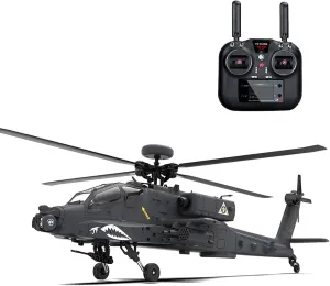 F11-S Remote Control Helicopter, Ultra-high Simulated RC Helicopter, 1/32 Scale 2.4G 6CH RC Electric Airplane Model, RC Flying Helicopter for Adults - RTF,1 Battery