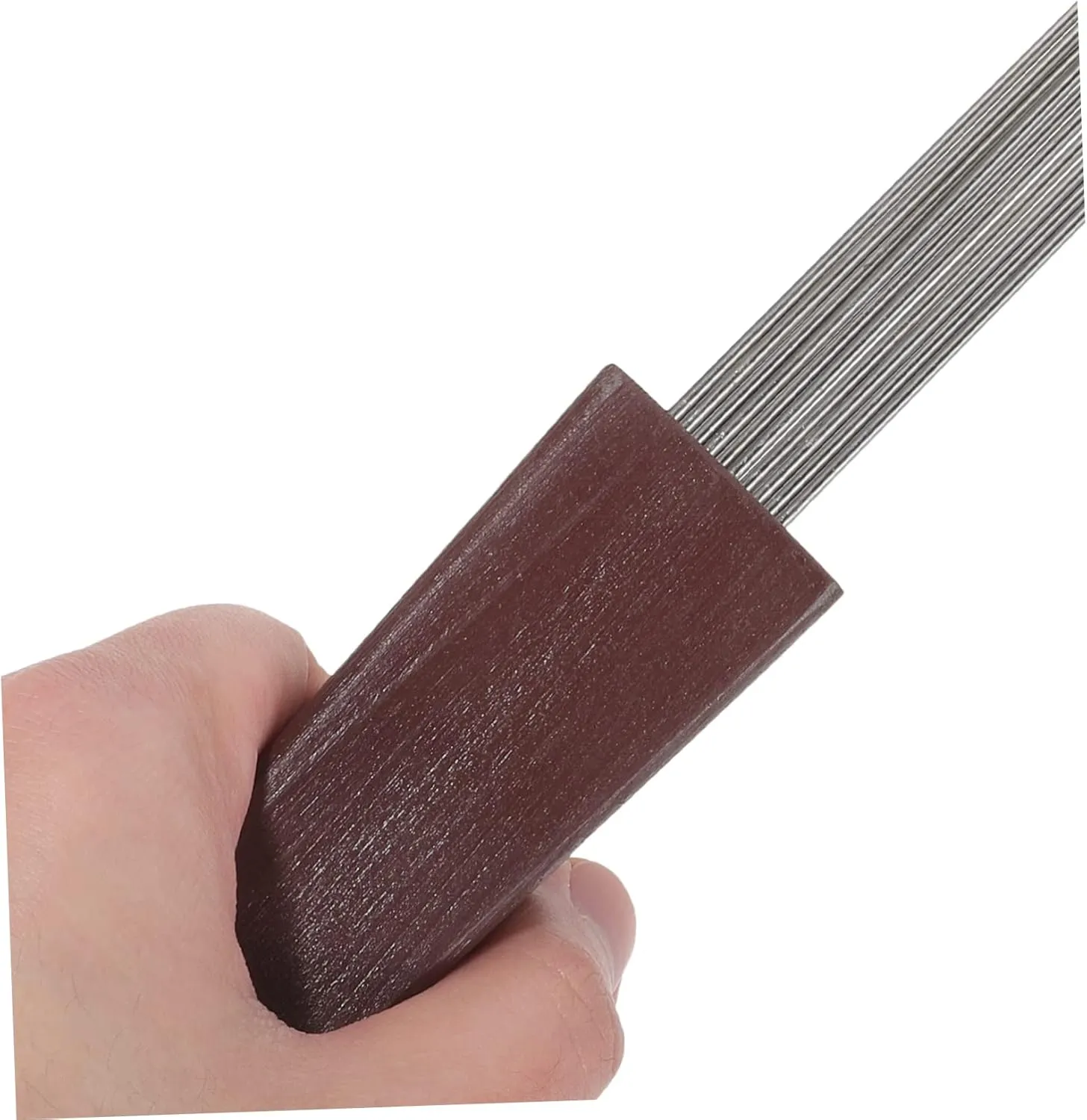 FAVOMOTO 1 Set Metal Guiro Percussion Instrument with Scraper Durable Musical Training Tool for Early Childhood Music Exploration and Development