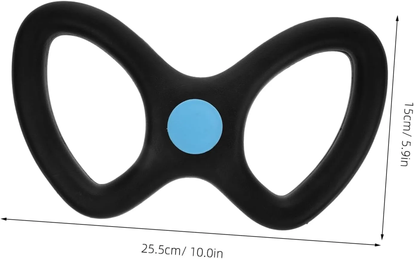 FAVOMOTO Colorful Steering Wheel Toy for Plastic Replacement Toy for Cars Easy Install Cartoon Design Present for Birthday Playtime