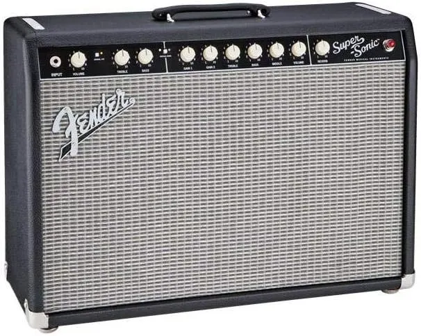 Fender Super-Sonic 22 22-Watt 1X12-Inch Guitar Combo Amp - Black