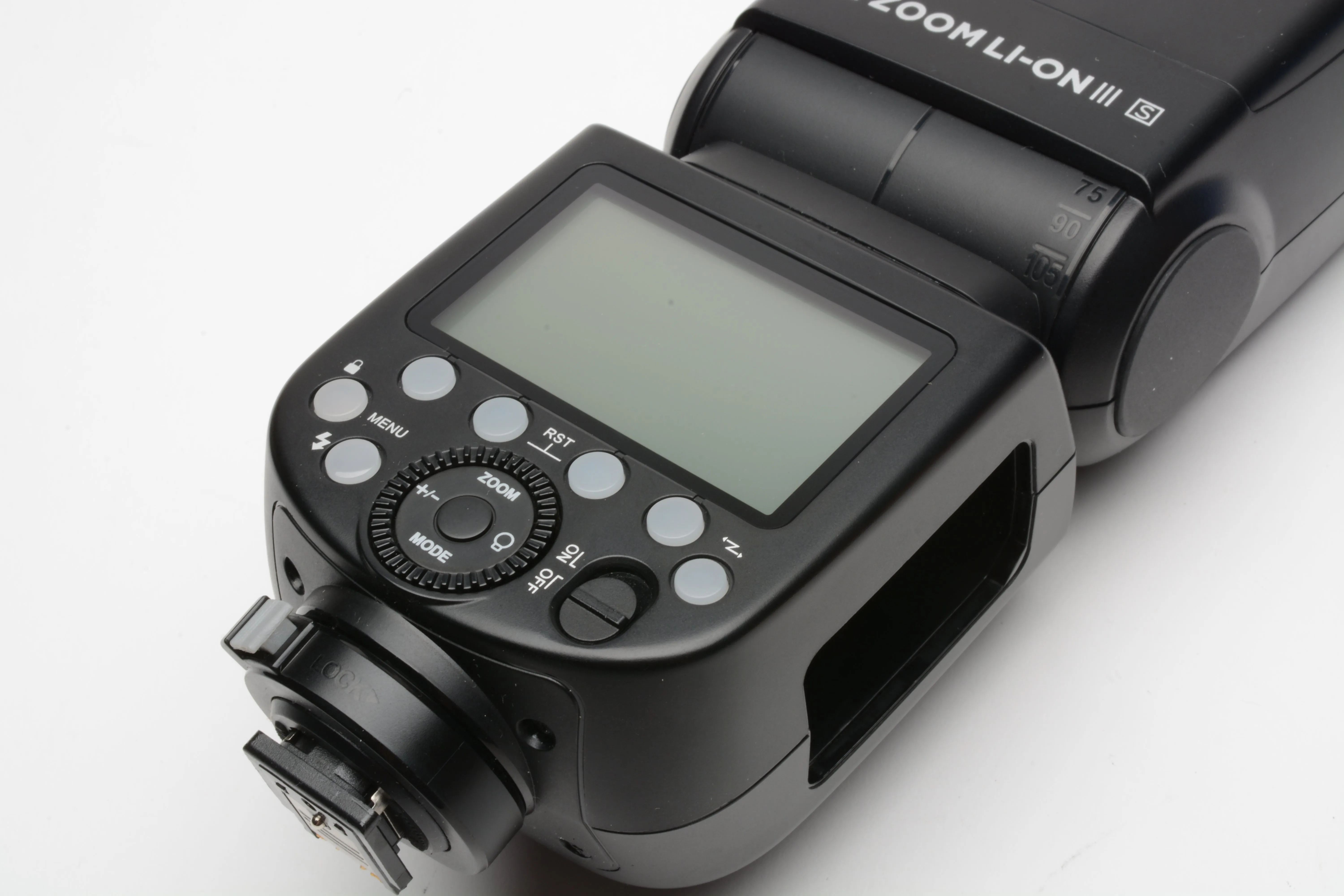 Flashpoint Zoom Li-on III R2 TTL Speedlight Flash for Sony, Batt charger Mint