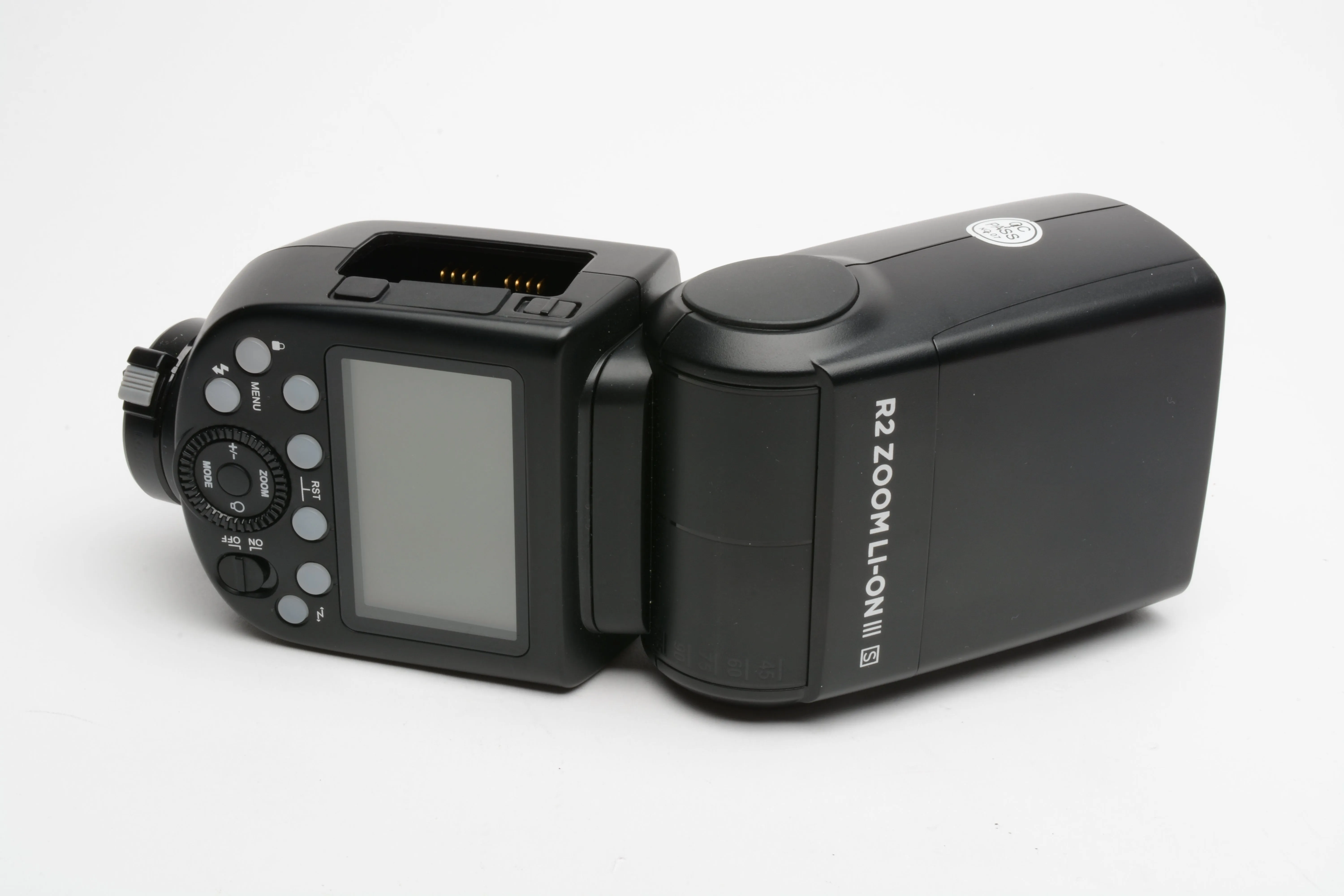 Flashpoint Zoom Li-on III R2 TTL Speedlight Flash for Sony, Batt charger Mint
