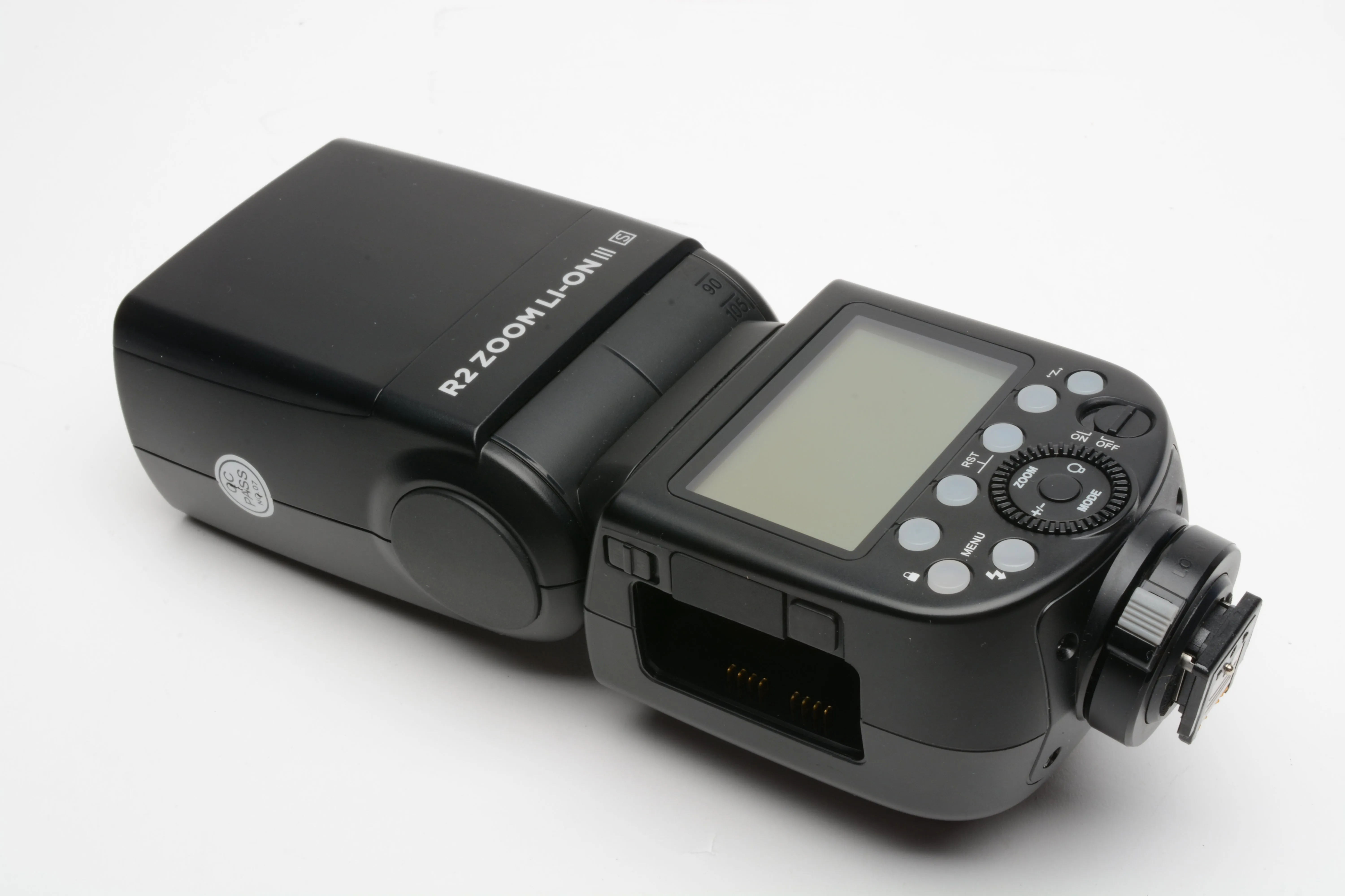 Flashpoint Zoom Li-on III R2 TTL Speedlight Flash for Sony, Batt charger Mint
