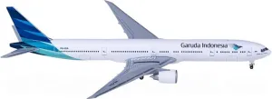 FloZ for Herpa for Garuda Indonesia for Boeing 777-300ER PK-GIA 1:500 Airplane Pre-Built Model