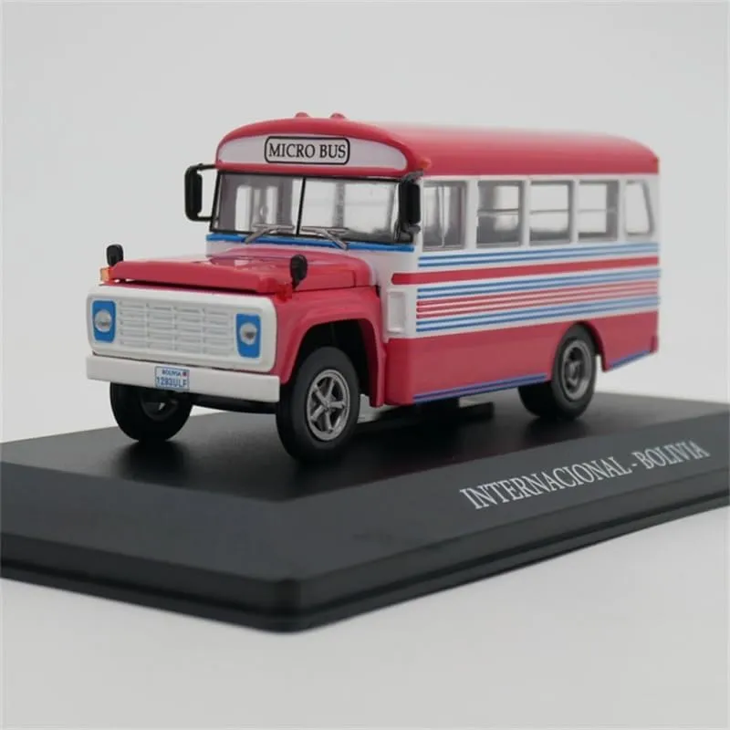 FloZ for IXO for Internacional for Bolivia for Micro Bus 1:72 Truck Pre-Built Model