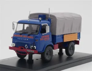 FloZ for IXO for Renault for Saviem for TP 3 for MB 39 Plateau A RIDELLES BACHE CROISIERE DES SABLES 1:43 Truck Pre-Built Model