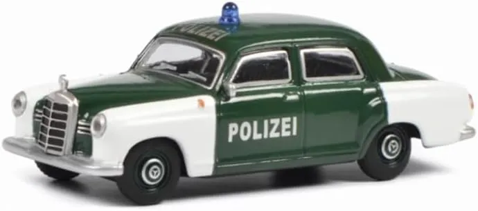 FloZ for Schuco for Mercedes for Benz 180 D Polizei 1/64 Truck Pre-Built Model