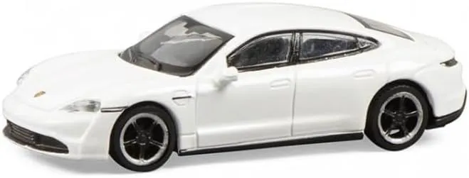 FloZ for Schuco for Porsche for Taycan White Electric Vehicle 1:87 Truck Pre-Built Model