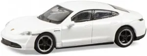FloZ for Schuco for Porsche for Taycan White Electric Vehicle 1:87 Truck Pre-Built Model