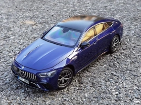 FloZ for NOREV for Mercedes for Benz for AMG for GT 4Matic 2021 C63 for GT63 Blue Carbon Fiber top 1:18 Truck Pre-Built Model