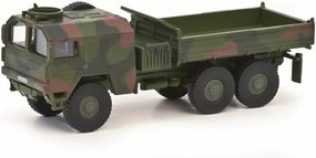 FloZ for Schuco for Man 7to KAT Dump Camouflage Truck 1:87 Tank Pre-Built Model