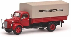 FloZ for Schuco for Mercedes for Benz for L3500 Pr. for Porsche 1:87 Car Pre-Built Model