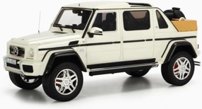 FloZ for Schuco for Mercedes for Benz for Maybach G650 Landaulet White 1:18 Truck Pre-Built Model