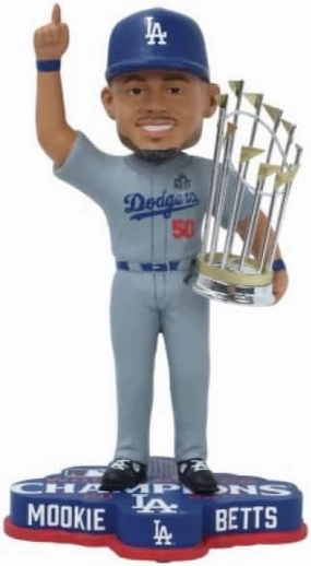 FOCO Mookie Betts (Los Angeles Dodgers) 2024 World Series Bobblehead