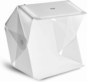 Foldio3 (25inch Lightbox for Product Photography / 25" x 25" / Portable Studio, Dimmable LED Chips, CRI 97 , Background Sheet Included | ORANGEMONKIE | World 1st All-in-one Photo Studio)