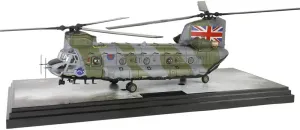 for FOV Royal Air Force for Boeing Chinook Double-Rotor Heavy Transport Helicopter 1/72 Aircraft Pre-Built Model