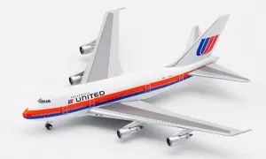 for JC Wings for United Airlines for Boeing B747SP N140UA 1:400 DIECAST Aircraft Pre-Built Model