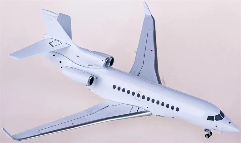 for NG Models for Dassault for Falcon 7X Blank 1:200 Airplane Pre-Built Model