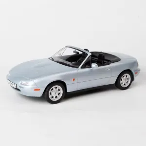 for NOREV for Mazda for MX-5 Silver 1:18 Car Pre-Built Model